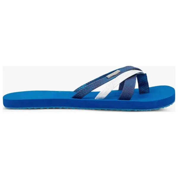 Symbiosis Lucia Japonki buty damskie, granatowy, rozmiar 6. Niebieskie klapki damskie Symbiosis, z aplikacjami, ze skóry, wakacyjne, bez obcasa. W wyprzedaży za 39.99 zł.
