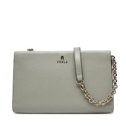 Torebka Furla. Szare listonoszki damskie Furla, bez wzorów, bez dodatków. Za 669.99 zł.
