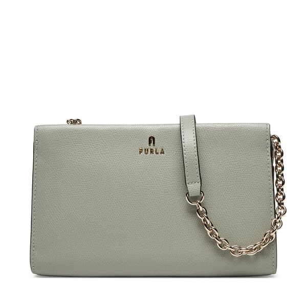 Torebka Furla. Szare listonoszki damskie Furla, bez wzorów, bez dodatków. Za 669.99 zł.