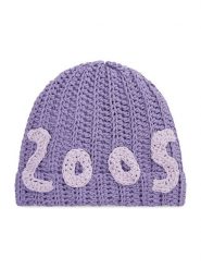 2005 Czapka Crocheted Fioletowy. Fioletowe rękawiczki damskie 2005, na zimę, bez wzorów, z materiału. Za 150.99 zł.