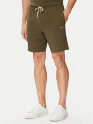 BOSS Szorty sportowe Mix&Match 50515314 Khaki Regular Fit. Brązowe krótkie spodenki sportowe męskie Boss, l, bez wzorów, z bawełny. Za 199.99 zł.