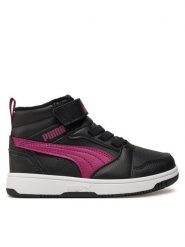 Puma Sneakersy Rebound V6 Mid Wtr Ac+ Ps 307979 04 Czarny. Czarne buty sportowe chłopięce Puma, bez wzorów, ze skóry, bez zapięcia. Za 219.99 zł.