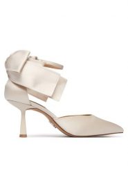 Steve Madden Szpilki Fiorela 11005137 Écru. Szpilki damskie Steve Madden, bez wzorów, z materiału, bez obcasa, bez zapięcia. Za 559.99 zł.