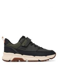 Geox Sneakersy J Flexyper Plus Boy B Abx J56LCA 0MEFU C0033 S Zielony ciemny. Zielone buty sportowe chłopięce Geox, bez wzorów, ze skóry, bez zapięcia. Za 389.99 zł.