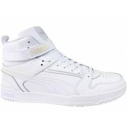 Buty do chodzenia męskie Puma Rbd Game. Czarne buty sportowe męskie Puma, z gumy, za kostkę, bez zapięcia, trekkingowe. Za 424.00 zł.