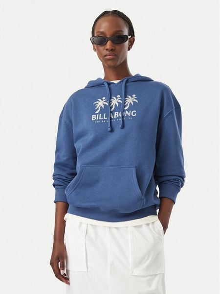 Billabong Bluza Far From Home EBJSF00199 Granatowy Regular Fit. Niebieskie bluzy damskie Billabong, l, bez wzorów, z bawełny, bez kaptura. Za 265.99 zł.