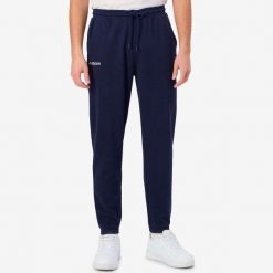 Spodnie do biegania Kappa Feligio. Niebieskie spodnie sportowe męskie Kappa, s, bez wzorów, z bawełny, do biegania. Za 229.50 zł.