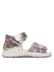 Primigi Sandały 1365444 S Srebrny. Szare sandały dziewczęce Primigi, ze skóry, bez zapięcia. Za 209.99 zł.