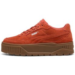 Damskie Sneakers Puma Karmen Ii Idol Sd. Brązowe obuwie sportowe damskie Puma, bez wzorów, z zamszu, na fitness i siłownię. Za 490.00 zł.