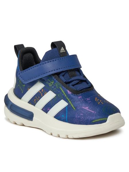 Adidas Sneakersy Racer Tr23 Yj El I ID8012 Granatowy. Niebieskie buty sportowe chłopięce Adidas, bez wzorów, z materiału, bez zapięcia. Za 200.99 zł.