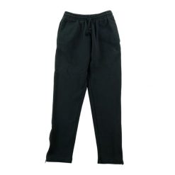 Second life - Spodnie dresowe męskie o kroju zwężanym czarne - Jak nowy. Czarne spodnie sportowe męskie Adidas, m, bez wzorów, z dresówki, na fitness i siłownię. Za 134.94 zł.