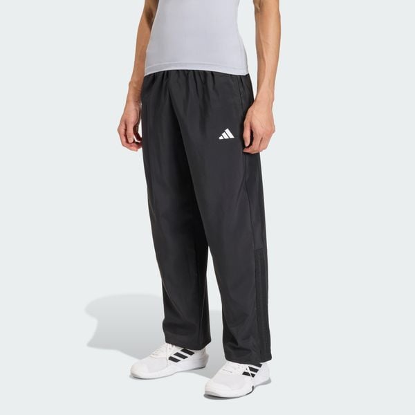 Spodnie treningowe PrimeLift Essentials. Czarne spodnie sportowe męskie Adidas, bez wzorów, z dresówki, climacool (adidas). Za 239.00 zł.