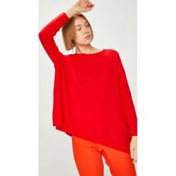 Answear - Sweter. Czerwone swetry damskie ANSWEAR, l, bez wzorów, z dzianiny, bez kołnierzyka, bez ramiączek, krótkie, bez kaptura. W wyprzedaży za 119.90 zł.