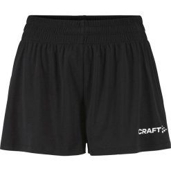 Spodnie sportowe damskie Craft Ability. Czarne spodnie sportowe damskie Craft, m, bez wzorów, z materiału, do piłki nożnej. Za 175.00 zł.