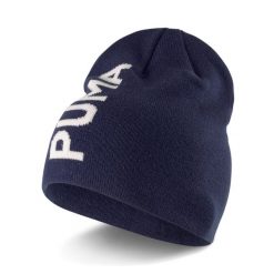 Fasola Puma Ess Classic Cuffless Beanie, Dla obu płci. Białe czapki i kapelusze męskie Puma, na zimę, bez wzorów, sportowe. Za 53.40 zł.
