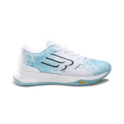 Damskie buty do padla Bullpadel Pearl Vibram 26V. Niebieskie obuwie sportowe damskie bullpadel, bez wzorów. Za 695.10 zł.