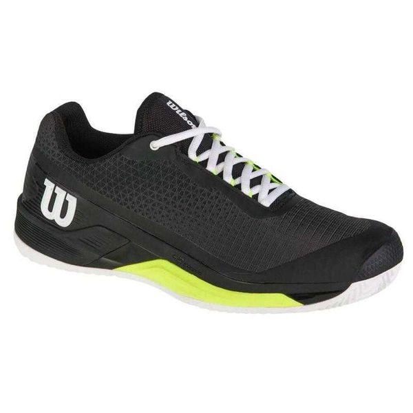 Męskie Buty Tenisowe Rush Pro 4.0 Clay. Czarne trekkingi męskie Wilson, tenisowe. Za 747.99 zł.