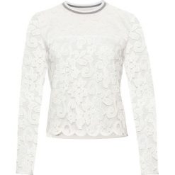Sweter koronkowy bonprix biały. Swetry damskie marki KALENJI. Za 89.99 zł.