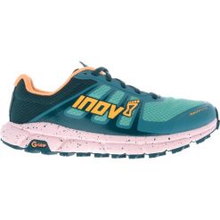 Buty trailowe damskie Inov-8 TrailFly G 270 V2. Zielone obuwie sportowe damskie BOXRAW, bez wzorów. Za 419.99 zł.