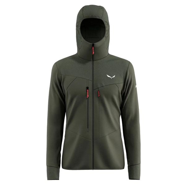 Polarowa bluza z kapturem Salewa Agner. Brązowe bluzy męskie Salewa, xl, bez wzorów, z polaru, z kapturem, wspinaczkowe. Za 709.15 zł.