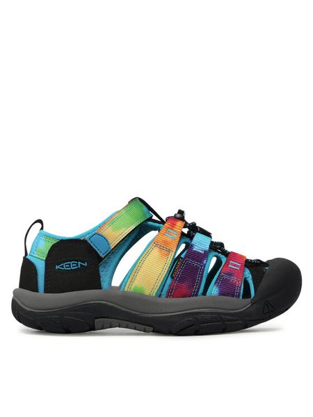 Keen Sandały Newport H2 1018441 Niebieski. Niebieskie sandały chłopięce Keen, z materiału, bez zapięcia. Za 299.99 zł.