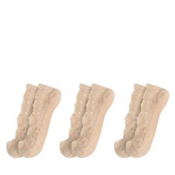 Stopki Jenny Fairy. Brązowe skarpety damskie Jenny Fairy, bez wzorów. Za 39.99 zł.