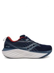 Saucony Buty do biegania Triumph 22 S20964 Granatowy. Niebieskie buty sportowe męskie Saucony, z materiału, bez zapięcia, do biegania. Za 579.99 zł.