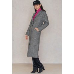 Trendyol Płaszcz w kratę z kołnierzem - Black,Grey,Multicolor. Płaszcze damskie marki Trendyol. W wyprzedaży za 192.47 zł.