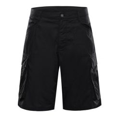 Szorty męskie bawełniane Alpine Pro Urt. Czarne szorty męskie Alpine Pro, na lato, m, bez wzorów, z bawełny, klasyczne. Za 209.00 zł.