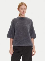 Dixie Sweter M277Y101A Szary Relaxed Fit. Szare swetry damskie Dixie, l, bez wzorów, z syntetyku, bez kołnierzyka, bez ramiączek, bez kaptura. Za 649.99 zł.