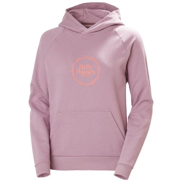 Bluza damska Helly Hansen Core Graphic. Fioletowe bluzy damskie Helly Hansen, bez wzorów, bez kaptura. Za 342.50 zł.
