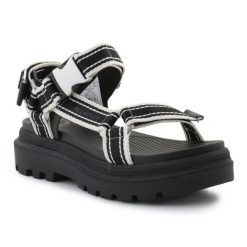 Sandały Palladium Pallacruise Strap 97465‑011‑M czarne. Czarne sandały damskie bez wzorów, bez obcasa, bez zapięcia. Za 517.53 zł.
