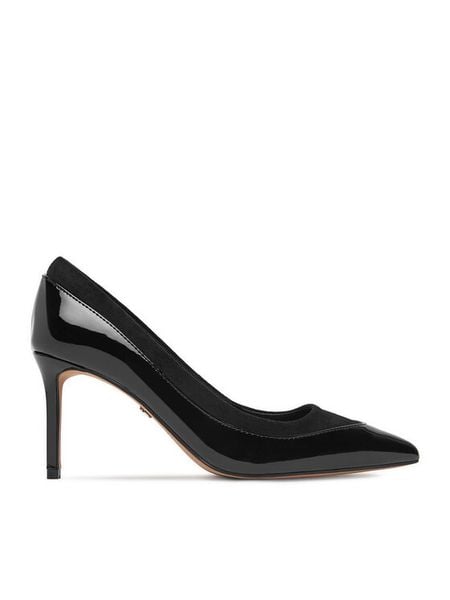 Nine West Szpilki CEO-CD26-009-1 Czarny. Czarne szpilki damskie Nine West, bez wzorów, bez obcasa, bez zapięcia. Za 249.99 zł.