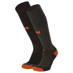 Skarpety uciskowe outdoorowe – unisex. Zielone skarpety damskie XTREME, bez wzorów, z materiału. Za 209.30 zł.