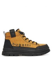 Bugatti Trapery 325-AGA52-5050 Żółty. Żółte śniegowce i trapery męskie Bugatti, ze skóry, bez zapięcia. Za 379.99 zł.
