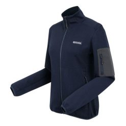 Damska kurtka turystyczna Regatta Aldean. Niebieskie kurtki damskie Regatta, na lato, m, bez wzorów, z elastanu, bez kaptura. Za 111.99 zł.