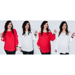 Bluzka Angela hiszpanka MODA XXL. Bluzki damskie marki Moda Size Plus Iwanek. Za 109.00 zł.