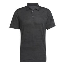 Polo adidas Ultimate365 Textured Stripe. Czarne koszulki polo męskie Adidas, m, bez wzorów, sportowe, bez ramiączek. W wyprzedaży za 193.00 zł.