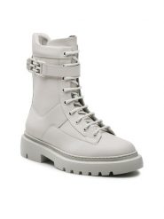 Bally Trapery Gioele Flat 6301558 Biały. Białe śniegowce i trapery damskie Bally, ze skóry. Za 4,089.00 zł.