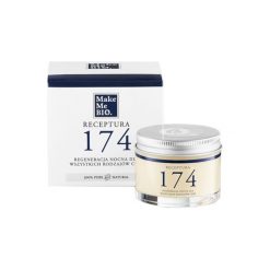 MAKE ME BIO 50ml Receptura 174 Krem do twarzy Regeneracja nocna Dla każdego rodzaju skóry. Koszule nocne damskie marki MAKE ME BIO. Za 62.85 zł.