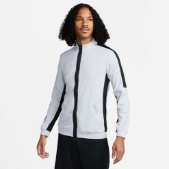 Bluza treningowa męska Nike Drifit Academy 23. Czarne bluzy męskie Nike, m, bez wzorów, bez kaptura. Za 191.30 zł.