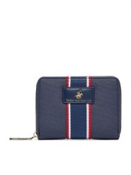 Beverly Hills Polo Club Portfel CEO-BHPC-W1-005-AW25 Granatowy. Niebieskie portfele damskie Beverly Hills Polo Club, bez wzorów, z materiału. Za 69.99 zł.