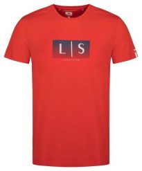 T-shirt męski Loap Allyss czerwony 2XL. Czerwone t-shirty męskie Scarpa, m, bez wzorów, z bawełny, biznesowe, bez kołnierzyka. Za 64.79 zł.