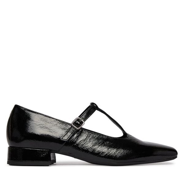Półbuty Vagabond Shoemakers. Czarne półbuty damskie Vagabond Shoemakers, bez wzorów, bez obcasa, na płaskiej podeszwie, bez zapięcia. Za 390.99 zł.