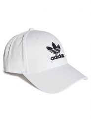 Adidas Czapka z daszkiem Baseb Class Tre FJ2544 Biały. Białe rękawiczki męskie Adidas, bez wzorów, z materiału. Za 89.99 zł.