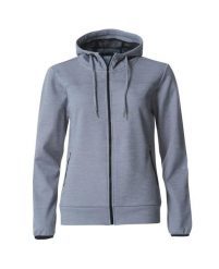 Clique Ottawa Women Kurtka z kapturem z miękkiego poliestru. Szare kurtki damskie CLIQUE, l, bez wzorów, z meshu, z kapturem. Za 245.91 zł.