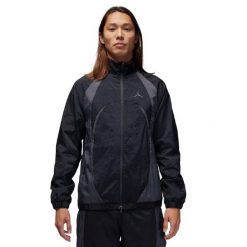 Kurtka męska Air Jordan Sport Jam Warm-Up Jacket Czarna - FN5848-010. Czarne kurtki męskie Jordan, m, bez wzorów, sportowe, bez kaptura. Za 377.20 zł.