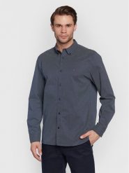 Tommy Hilfiger Koszula Mini Geo MW0MW25036 Granatowy Regular Fit. Niebieskie koszule męskie Tommy Hilfiger, m, bez wzorów, z bawełny, bez kołnierzyka, bez ramiączek. Za 289.99 zł.