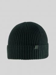4F Czapka zimowa męska - zielona Uniwersalny. Zielone czapki i kapelusze męskie 4f, na zimę, bez wzorów, z dzianiny, klasyczne. Za 49.99 zł.