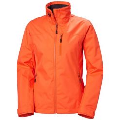 Damska kurtka wodoodporna Helly Hansen Crew Midlayer 2. Brązowe kurtki snowboardowe damskie Helly Hansen, bez wzorów, bez kaptura, narciarskie. W wyprzedaży za 585.70 zł.